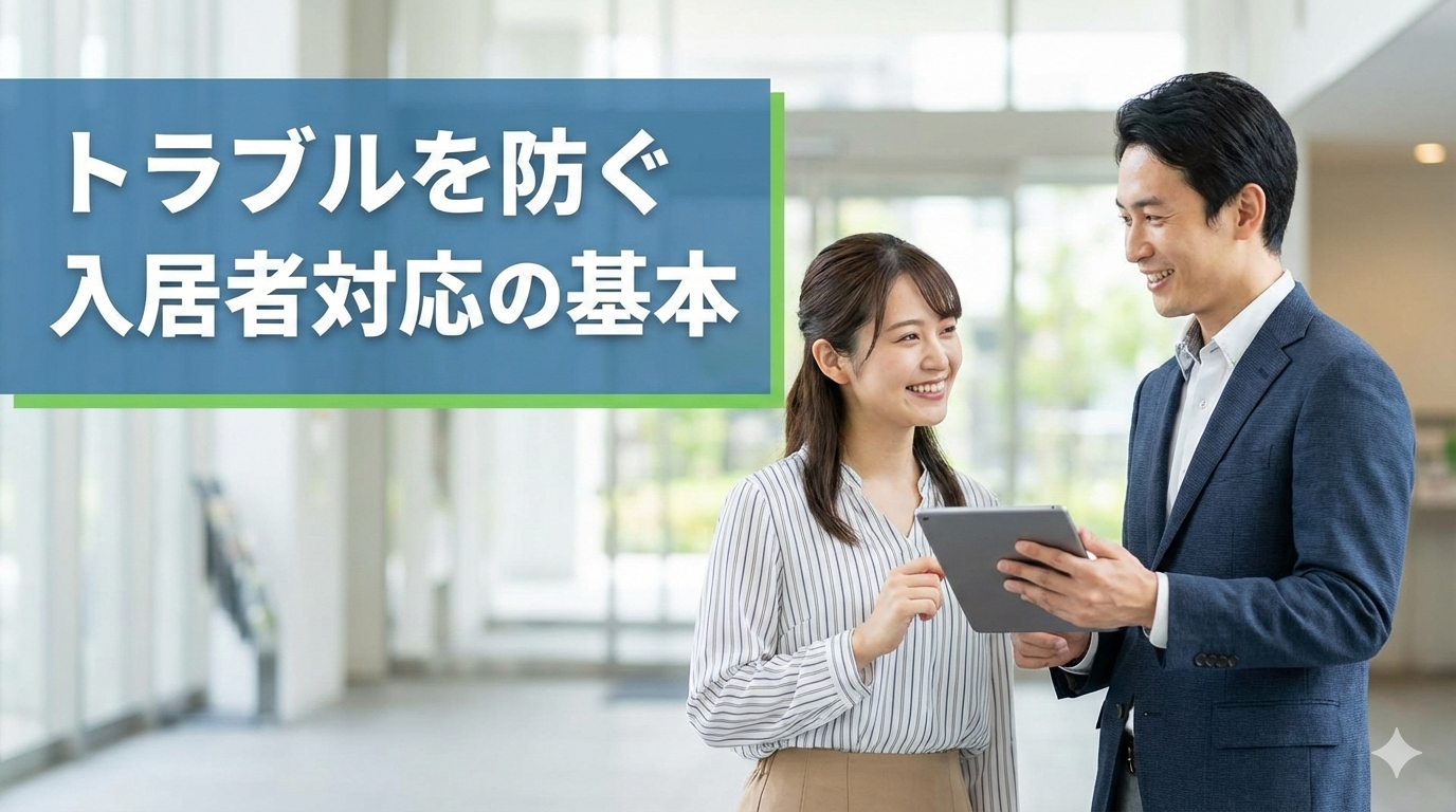 トラブルを防ぐための入居者対応の基本ルール