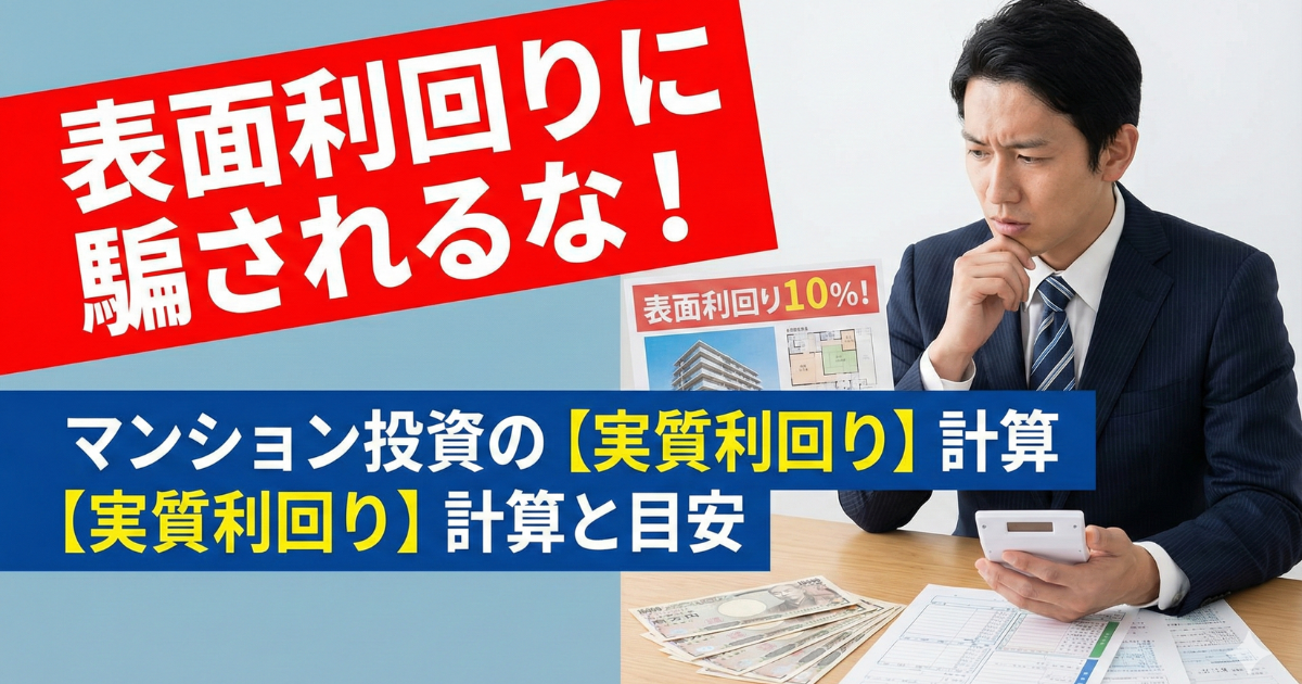 マンション投資利回りに騙されるな!男性が机に肘をついて考える写真