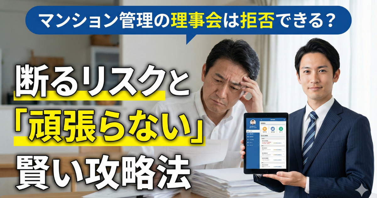 マンション投資の理事会についての写真