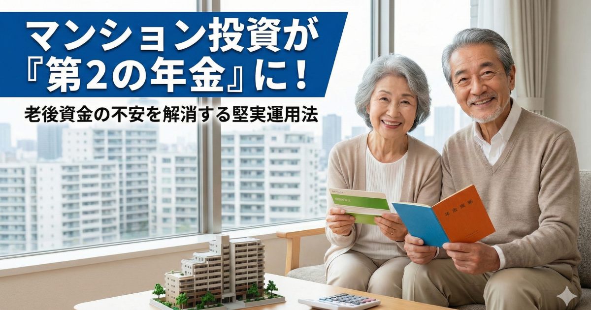 マンション投資の年金についての写真