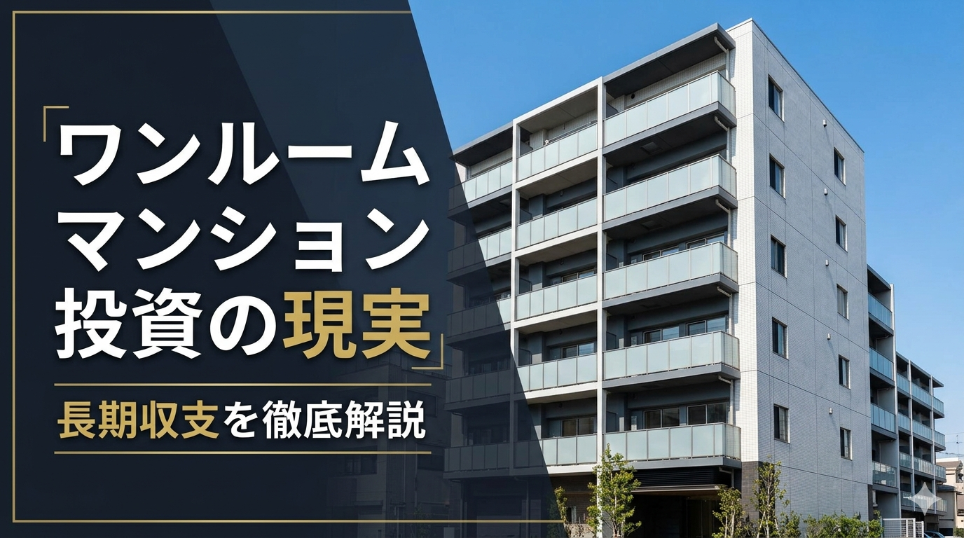 ワンルームマンション投資は成り立つ？オーナーが見る長期収支