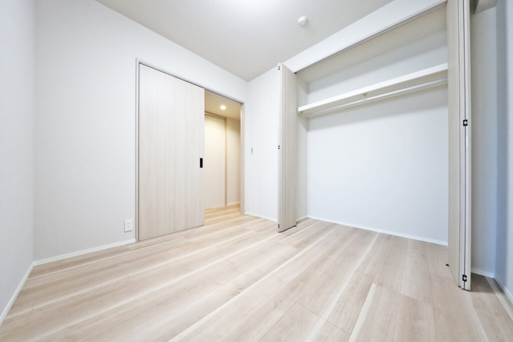 撮影前の部屋