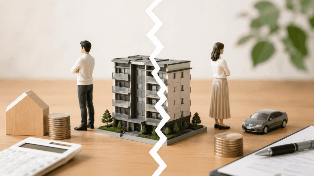 マンション投資をしていると離婚した場合はどうなる？