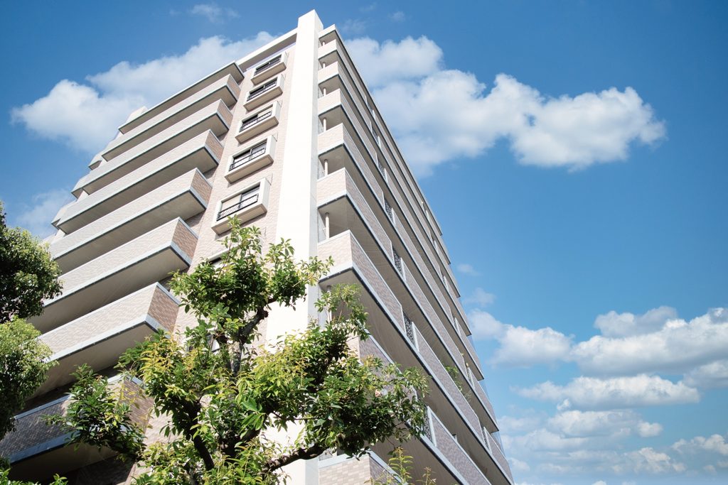 マンションの外観の画像