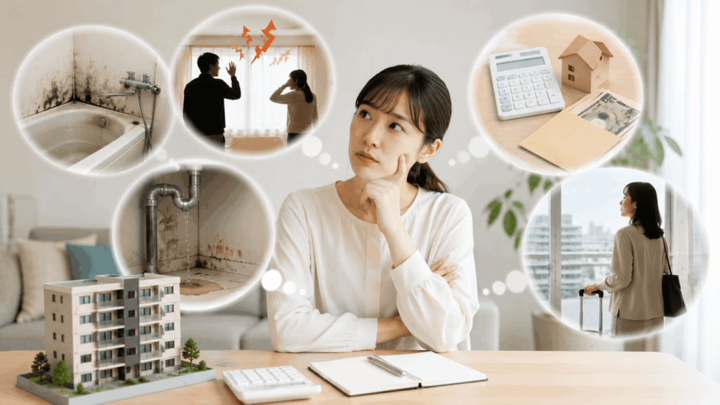 入居者が退去する主な理由