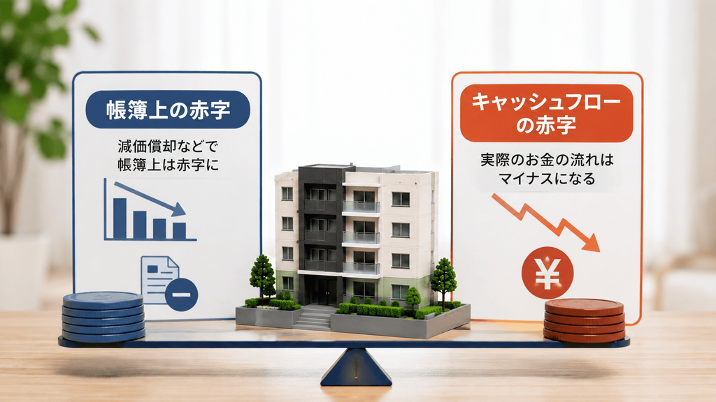マンション投資の赤字には種類がある