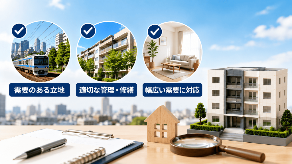 資産価値が下がりにくい不動産の特徴