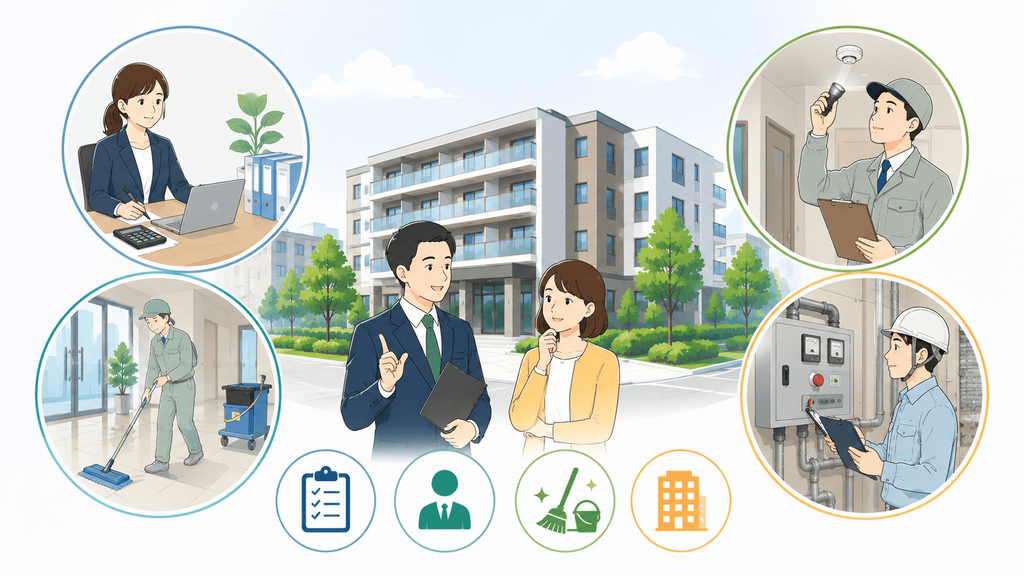 マンション管理の主な仕事内容