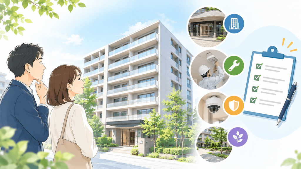 マンション購入時は管理状態も確認する