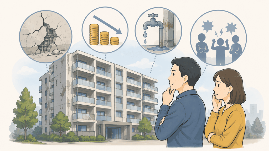 管理組合が機能していないマンションを放置するリスク