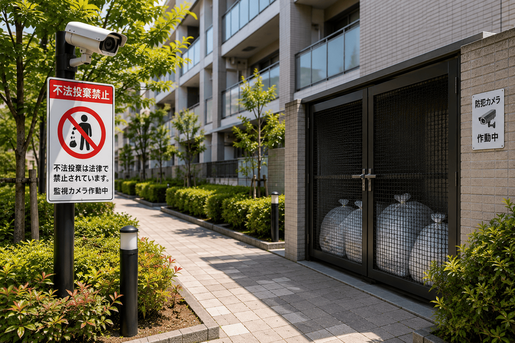 不法投棄されにくい環境づくりがマンション管理のポイント