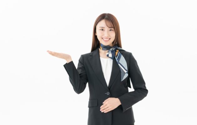 女性コンシェルジュの写真