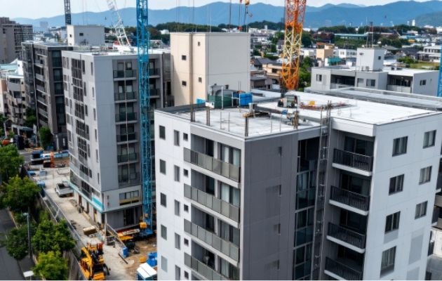 大規模修繕の工事をし