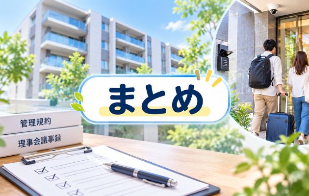 マンション管理の民泊がバレるかの記事まとめの写真