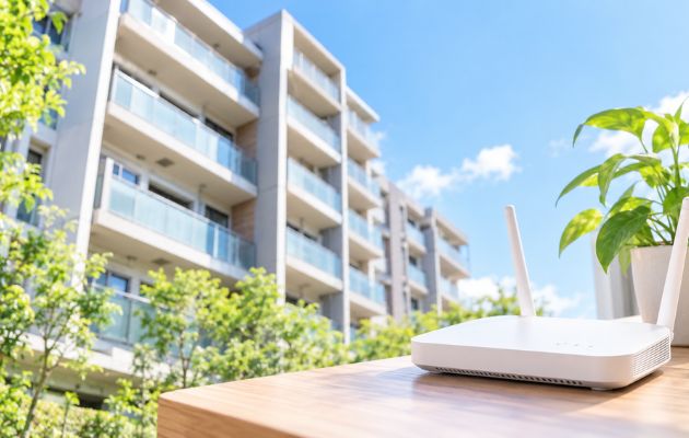 マンション管理の一括導入を表している写真