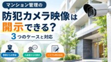 防犯カメラ映像は開示できるのかのサムネイル実写画像