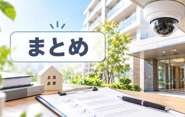 防犯カメラのまとめの実写画像